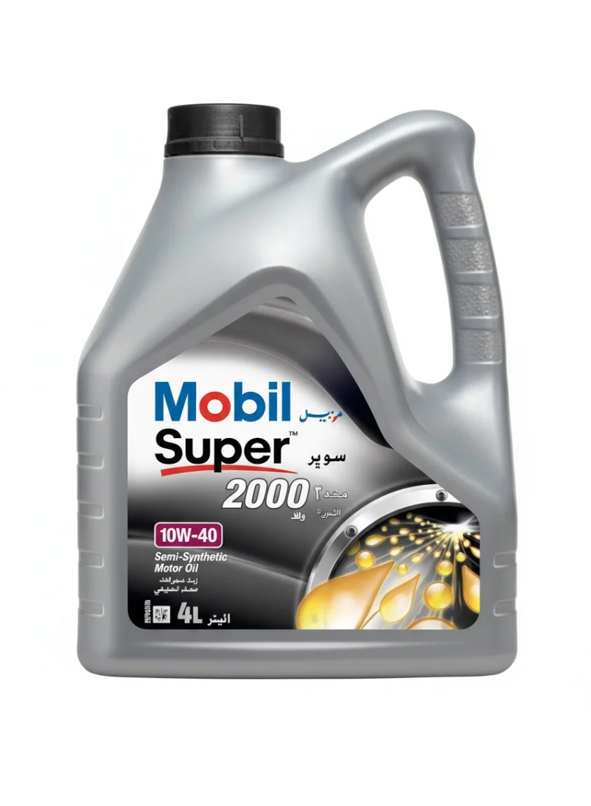 Premium Semi-Synthetic Engine Oil 10W40 High-Performance Lubricant for Gasoline and Diesel Engines (4L) 8nft3