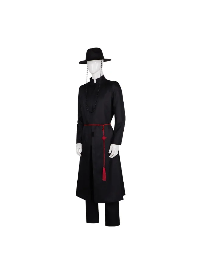 Premium K-pop Style Stage Performance Uniform Cosplay Outfit for Men (Adult, One Size) c47tr