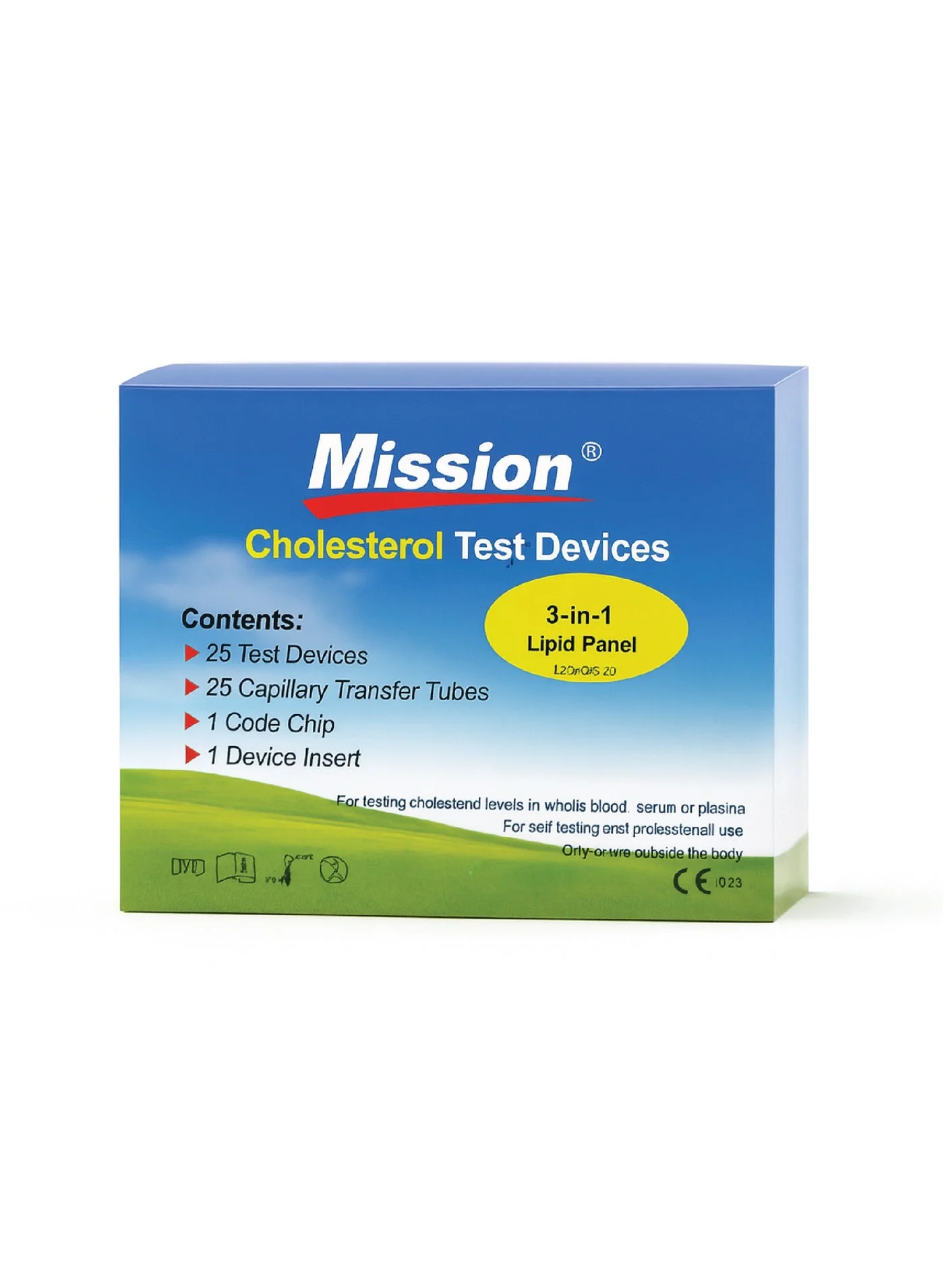 Premium 3-in-1 Cholesterol Monitoring Test Strips (5 Pieces) 4ct28