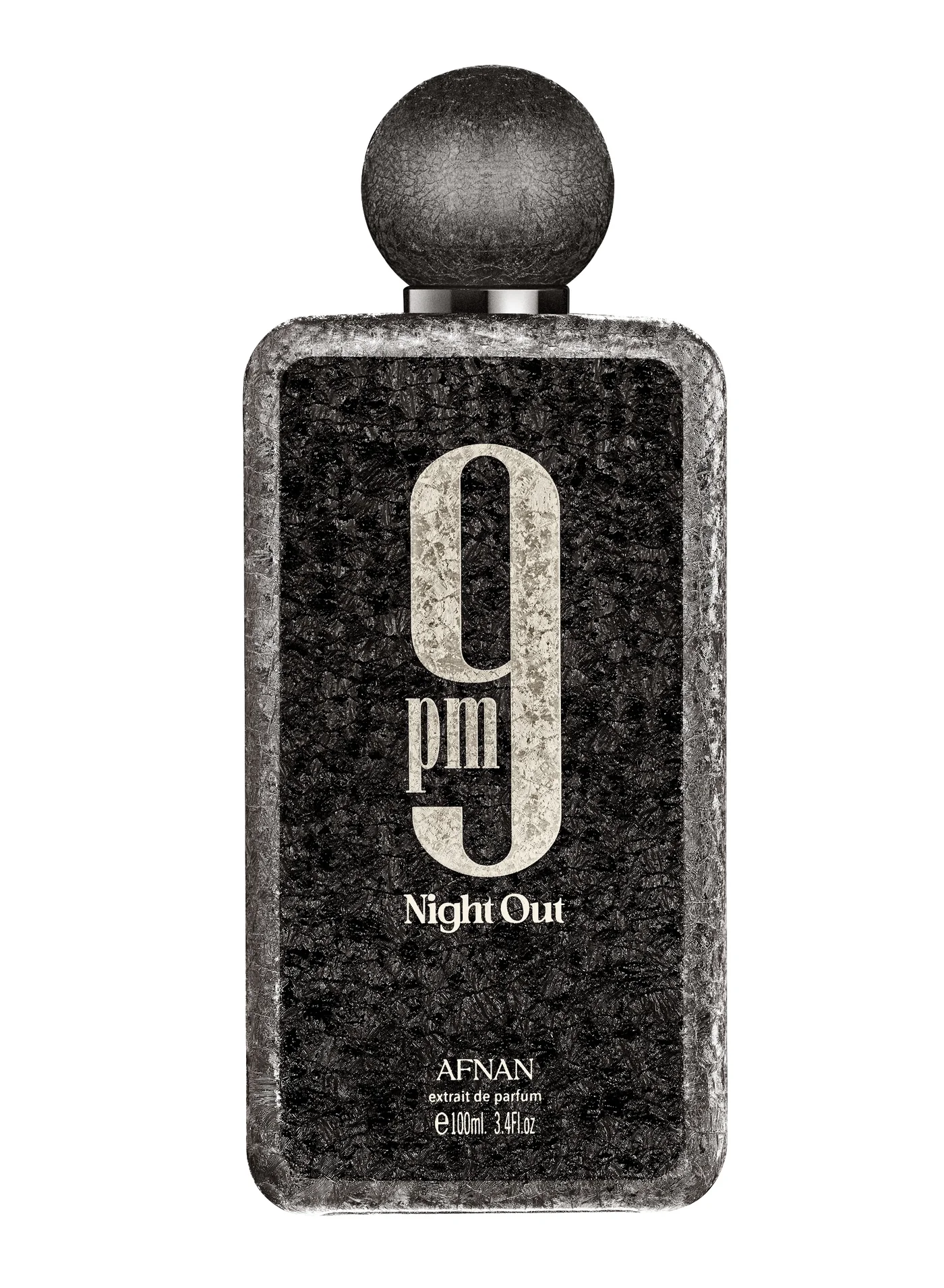 Afnan 9 Pm Night Out Extrait De Parfum Premium Long-Lasting Fragrance for Unisex (100 mL) muwto