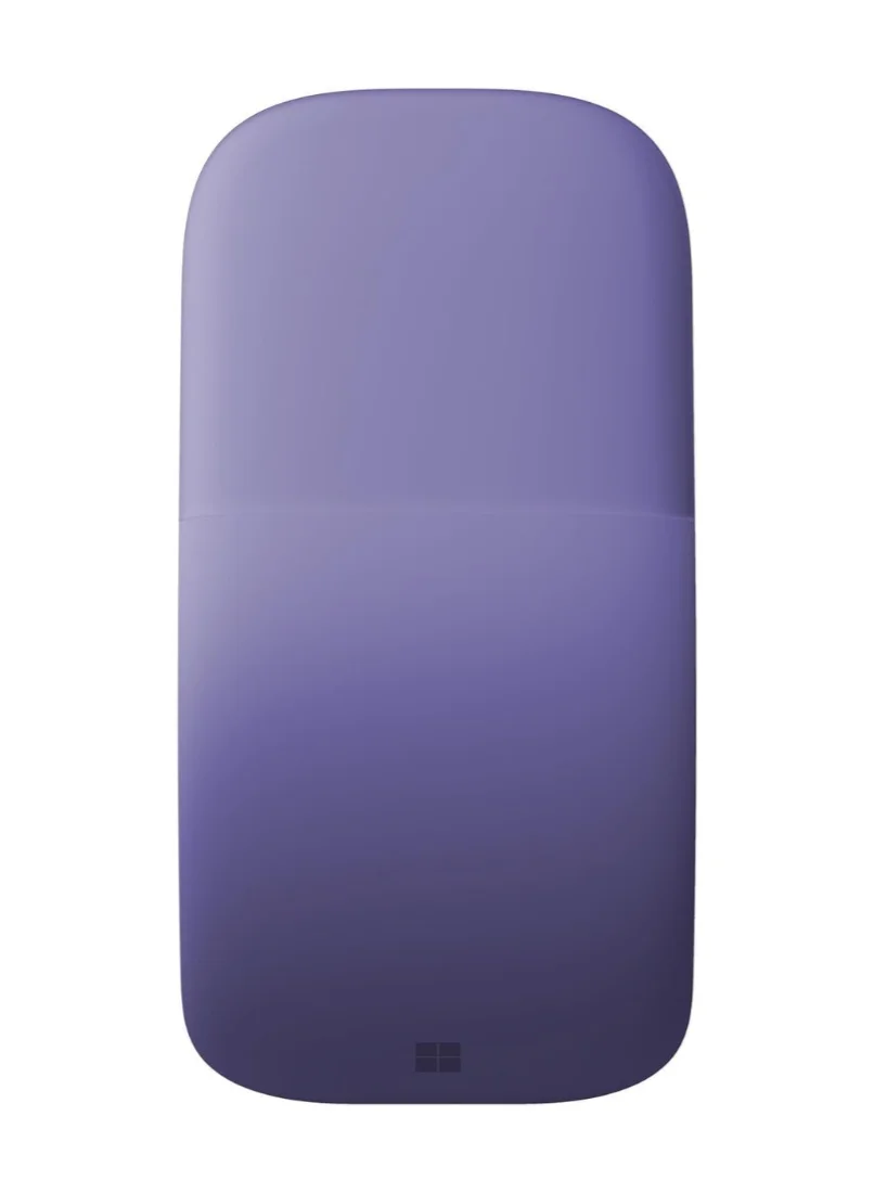 Professional Wireless Arc Bluetooth Mouse Slim Ergonomic Optical Computer Accessory (Violet) 2lv00