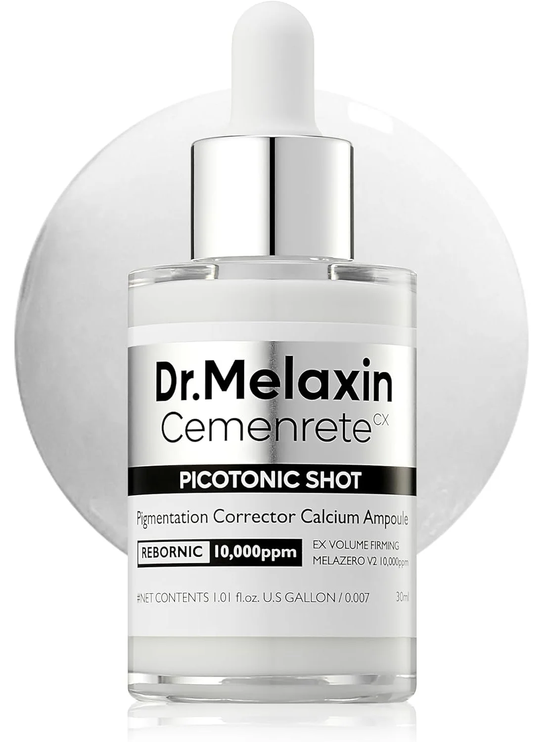 Dr. Melaxin Cemenrete Picotonic Shot Calcium Ampoule for Skin Clarity and Even Tone (30 mL) stz6i
