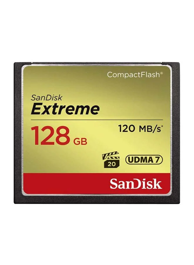 Premium Compact Flash Memory Card 128GB High-Speed Data Storage for Professional Cameras (UDMA7, 120MB/s Read) wjncv