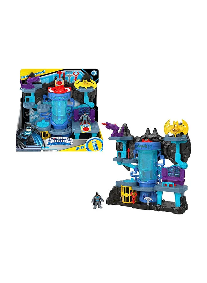 Premium Batcave Playset Action Figure Headquarters for Kids (Plastic, 30 cm) n16c2