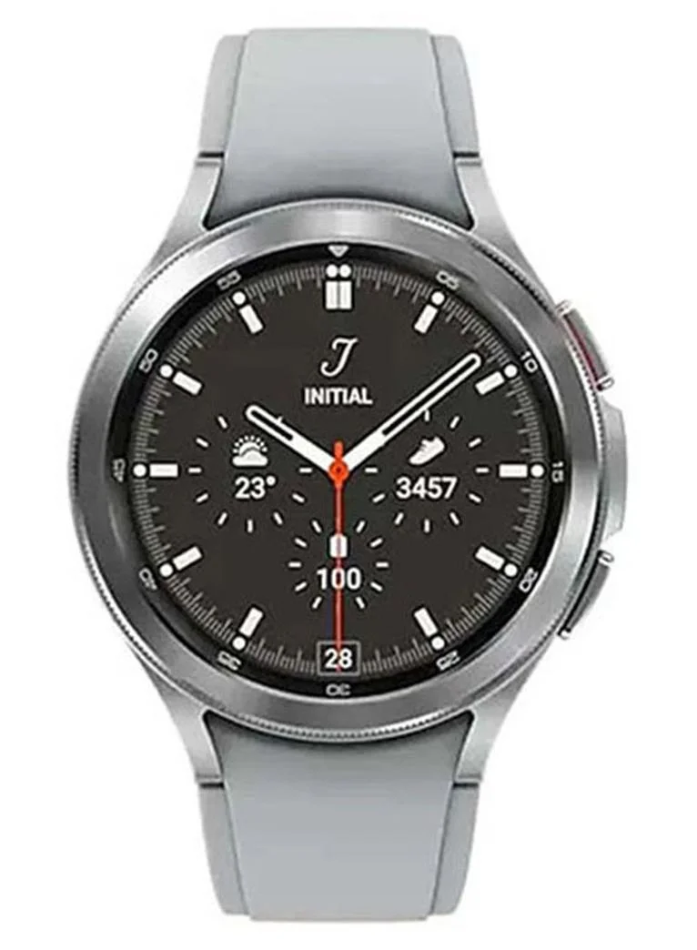 Premium Smartwatch Classic Edition (Silver, 46 mm) Bluetooth Connectivity for Men and Women leax3