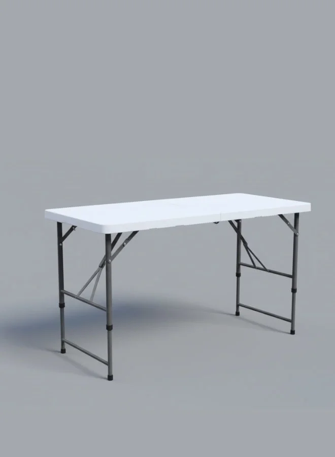Marcolo Folding Table Heavy Duty Portable Centerfold Desk (120x60cm) 4l3on