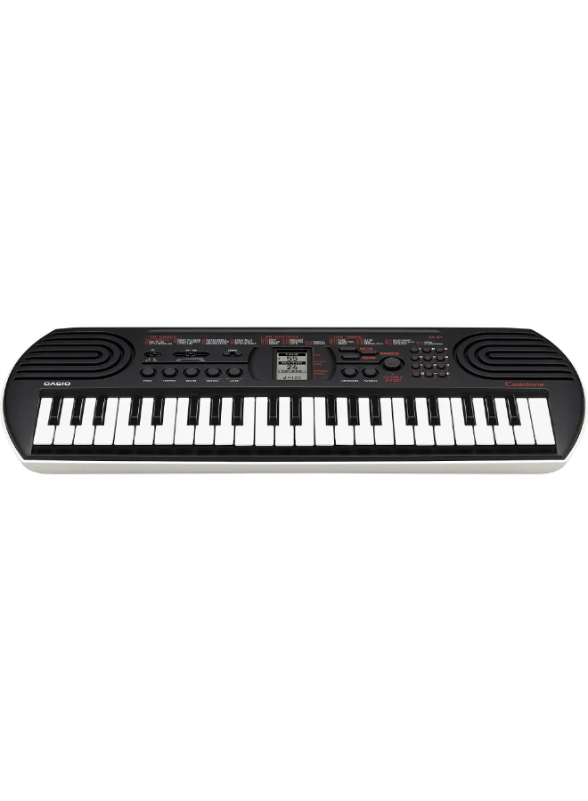 Premium Portable Mini Keyboard 44-Key Electronic Piano Instrument for Beginners (Black, 44 Keys) dn997