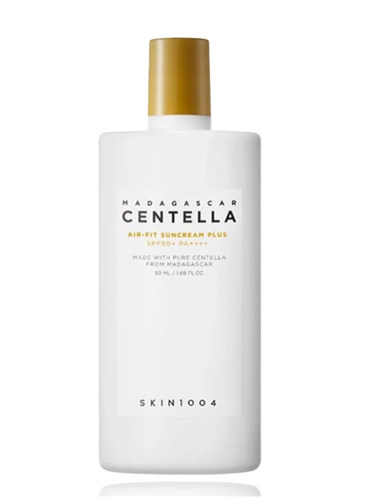 SKIN1004 Madagascar Centella Air-Fit Suncream Plus SPF50+ PA++++ Lightweight Daily Sunscreen for All Skin Types (50 mL) ym1yq