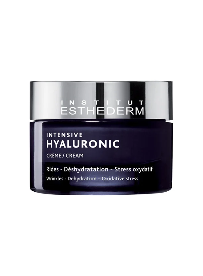 Intensive Hyaluronic Cream Premium Hydrating Face Moisturizer for All Skin Types (50 mL) 8j43v