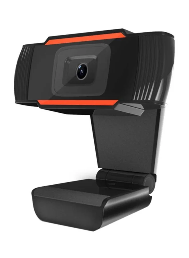 DUSALA HD USB Webcam with Built-in Microphone (Black, 1080p) f7uu5