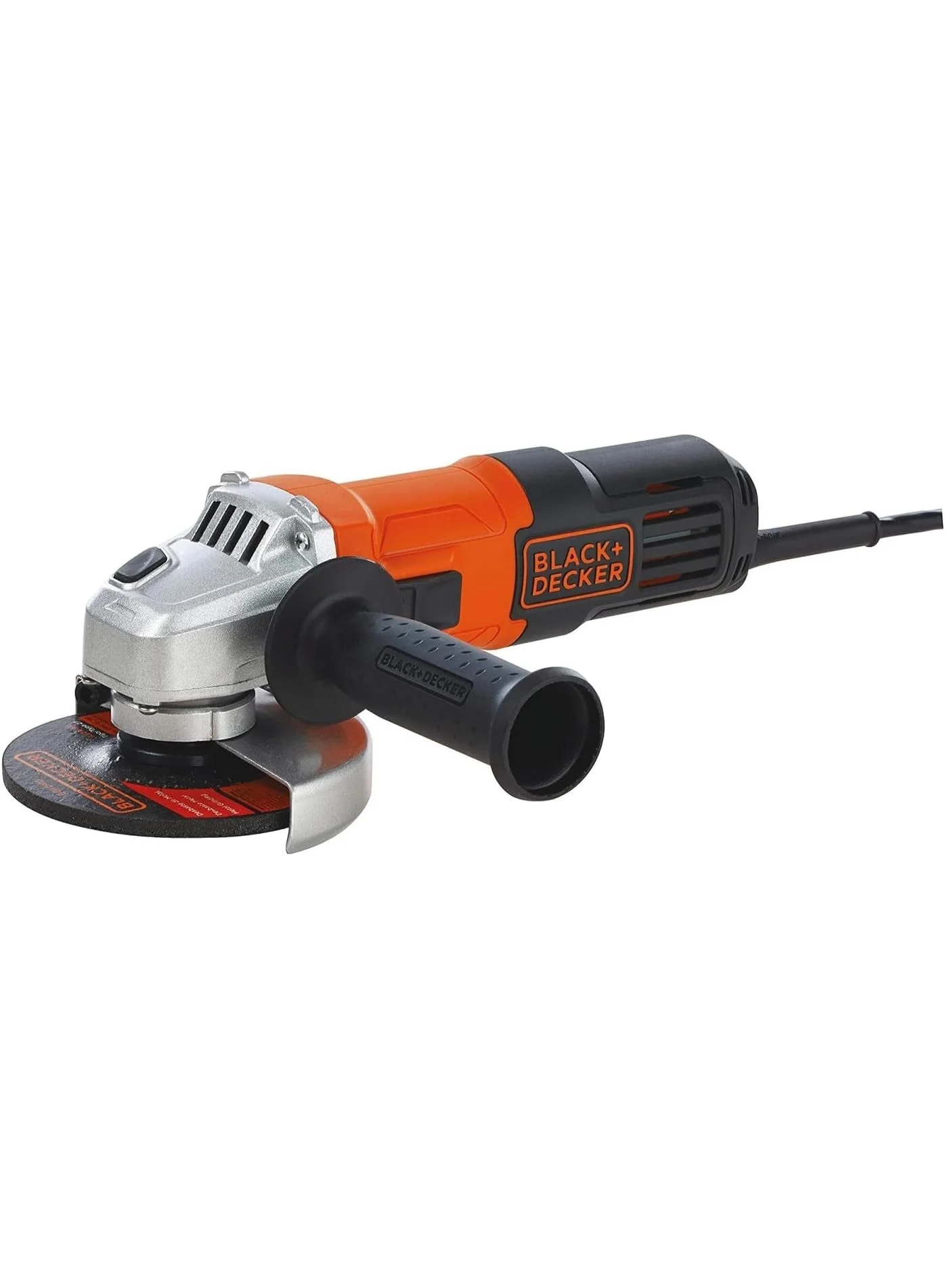 Premium 650W Small Angle Grinder Professional Power Tool for Metal Cutting and Grinding (Black, 115mm) glf7p