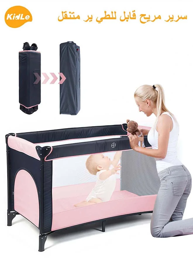 Kidle Baby Playpen Premium Cotton Safety Enclosure for Infants (6-9 Months) w4h3x