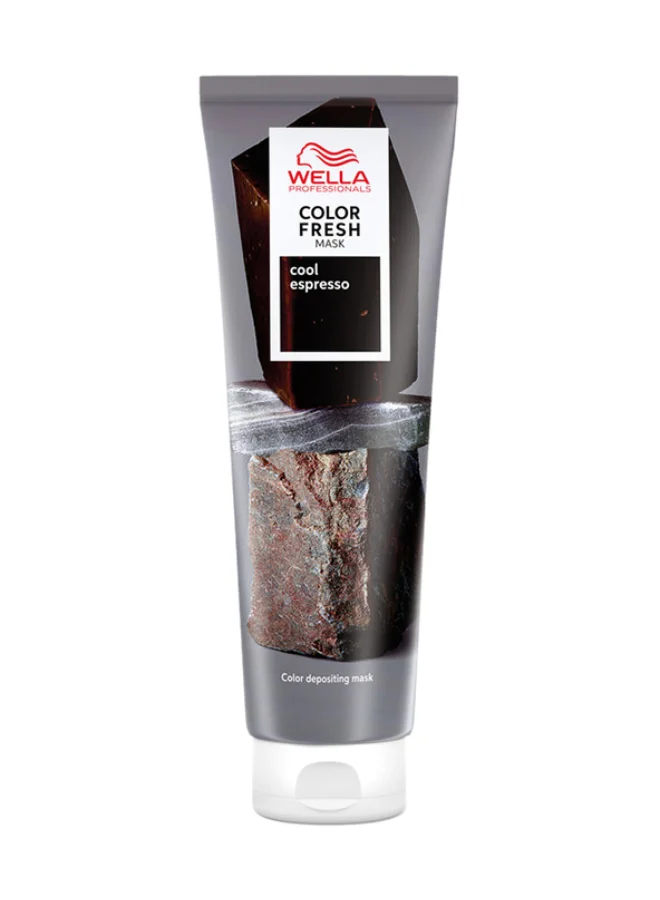 Wella Professionals Color Fresh Mask Cool Espresso Deep Brown Toning Treatment (150 mL) evenr