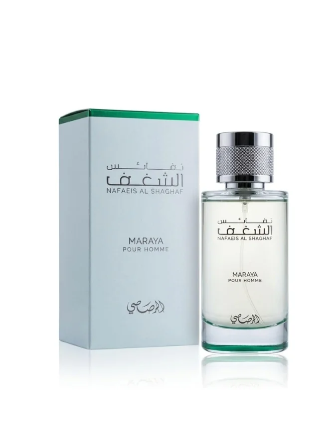 Rasasi Nafaeis Al Shaghaf Maraya Eau de Parfum for Men (100 mL) 0jf3u