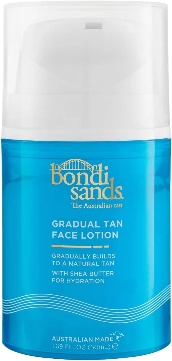 Bondi Sands Gradual Tanning Face Lotion Premium Self-Tanning Moisturizer for Sensitive Skin (50 mL) qz5cc