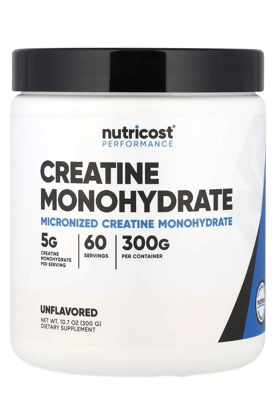 Premium Creatine Monohydrate Powder Micronized Formula for Muscle Support and Athletic Performance (Unflavoured, 300g) 3kmbi