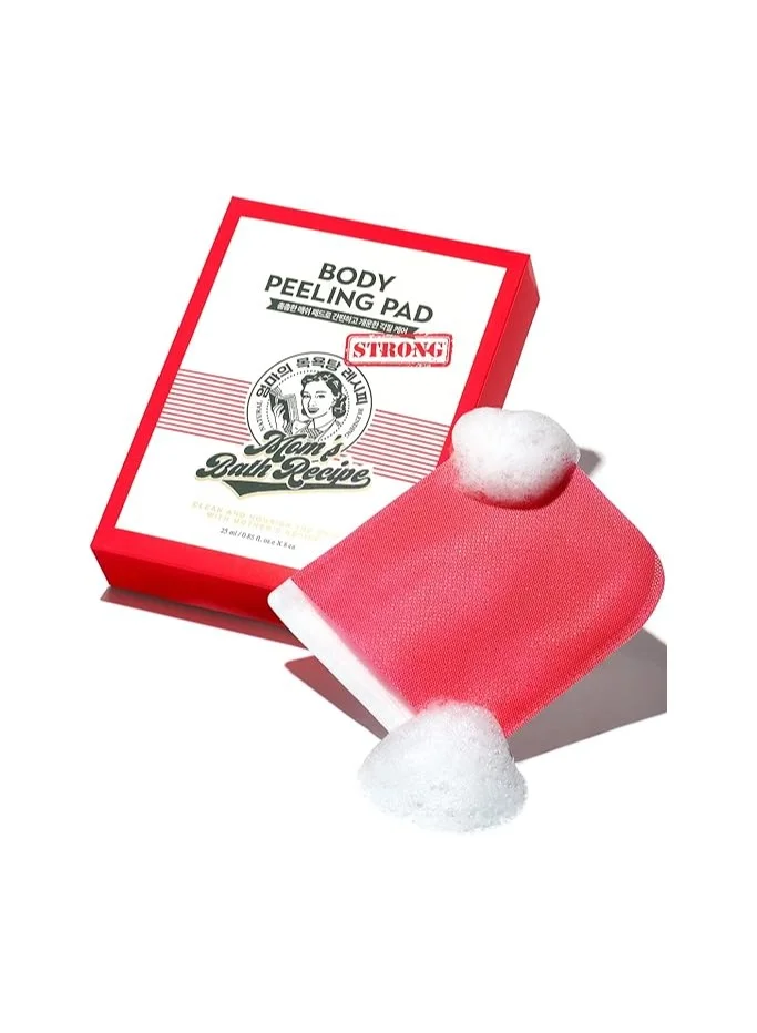 Moms Bath Recipe Body Peeling Pad Strong Exfoliating Treatment for Smoother Skin (8 Sheets) 0z1s4