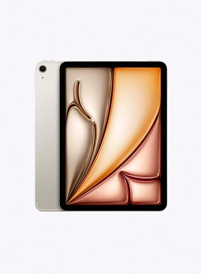 Premium Smart Tablet Air 2026 13-Inch Wi-Fi + Cellular 256GB Starlight (13-Inch, 256GB) ntzcb