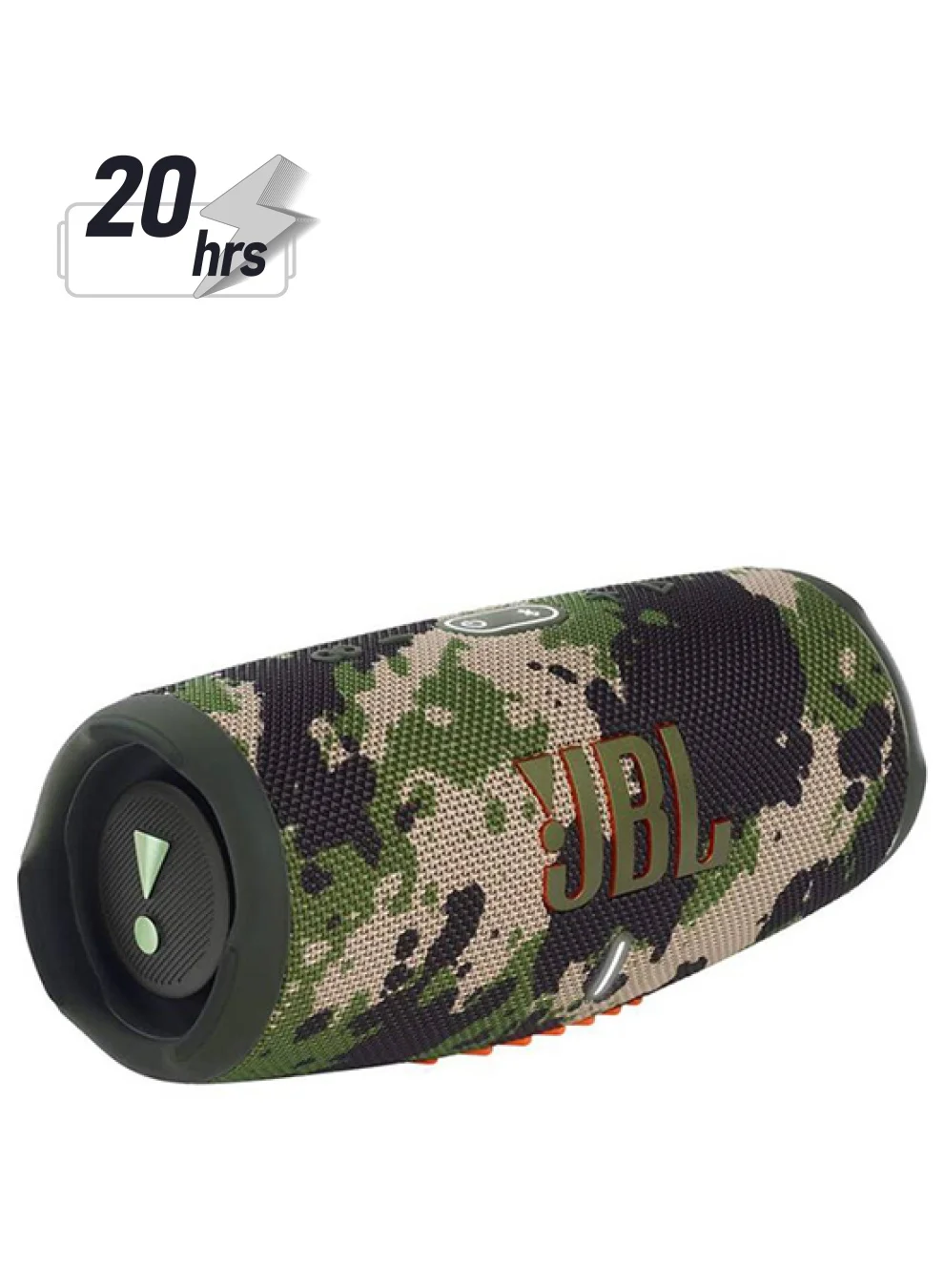 Premium Audio Portable Bluetooth Speaker with Integrated Powerbank and Dual Bass (Waterproof, 1 Unit) 7rmgw