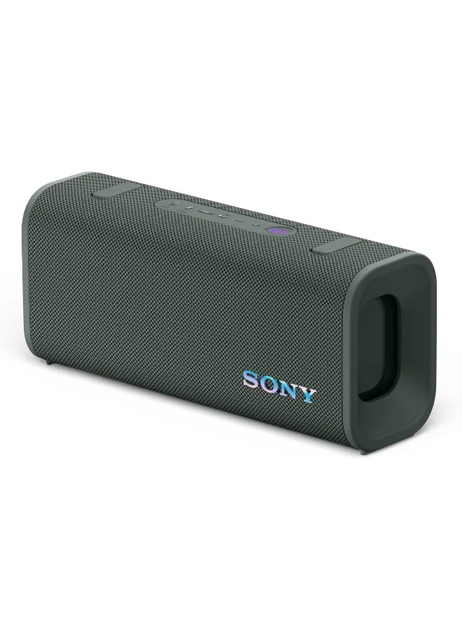 Premium Wireless Portable Bluetooth Speaker, IP67 Waterproof and Dustproof with Enhanced Bass and Shoulder Strap (Forest Gray) h3e4p