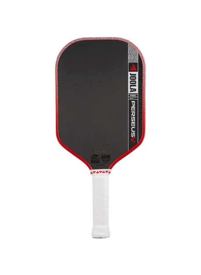 Premium Carbon Fiber Pickleball Paddle Elongated Professional Racket for Power and Spin (Red, 14mm) 2u9kz