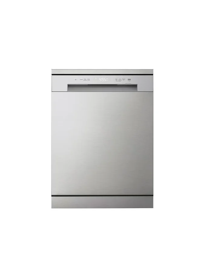Premium Freestanding Dishwasher with Direct Inverter Motor (Silver, 14 Place Settings) dp4o0