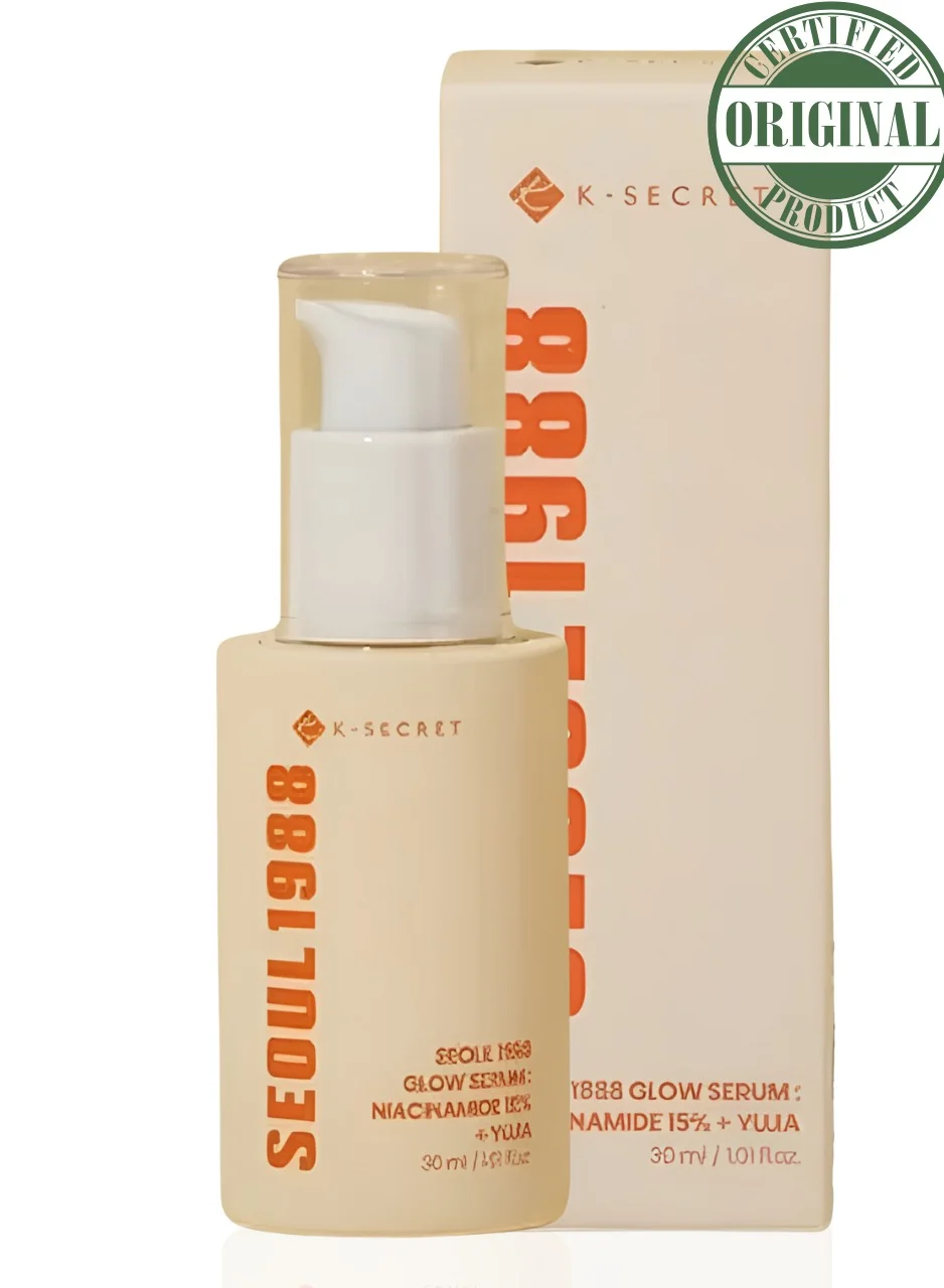 K-SECRET SEOUL 1988 Glow Serum with Niacinamide 15% and Yuja Extract (30 mL) eaewy