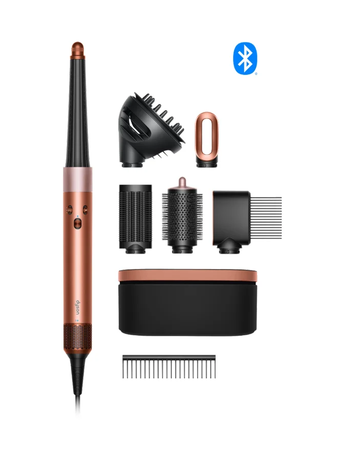 High-Speed Ionic Multi-Styler and Hair Dryer Set for Curly and Coily Hair (Amber Silk, 1 Set) 8ws2u