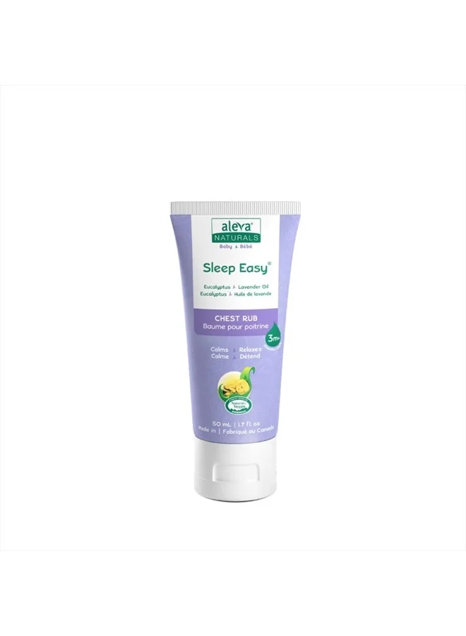 Aleva Naturals Soothing Comfort Chest Rub with Eucalyptus and Lavender Oils for Babies (50 g) x0vw8
