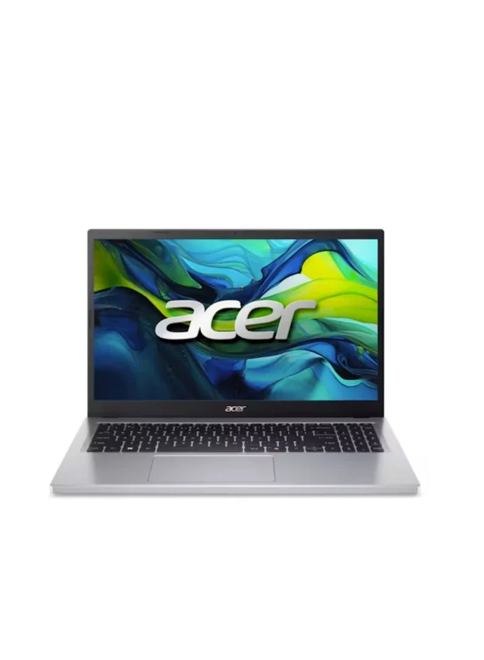 Premium 15.6-Inch FHD Laptop Intel Quad Core N100 4GB RAM 128GB Storage Windows 11 Home (Silver) dikbw