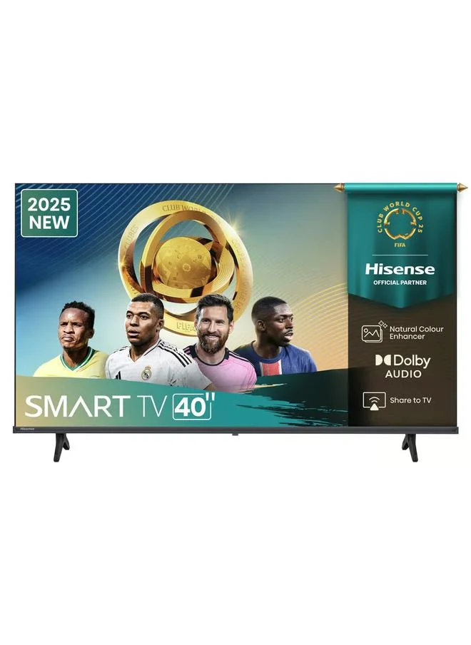Premium 40-Inch Full HD Smart LED TV with Natural Color Enhancer and Dolby Audio (Black, 101.6 cm) f7ib9