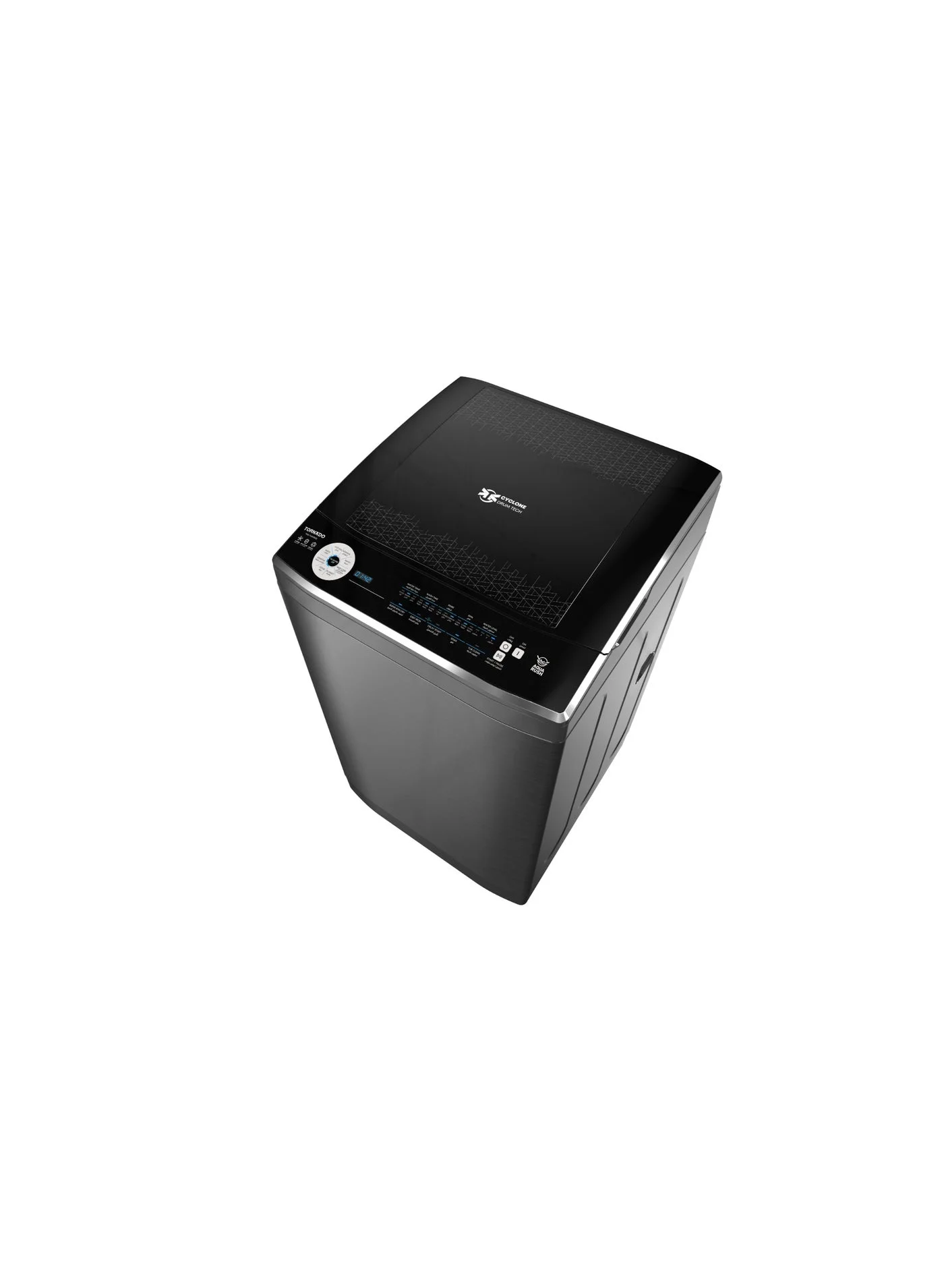 TORNADO Fully Automatic Top Load Washing Machine (11 kg, Dark Silver) Freestanding Premium Laundry Appliance 1cyy3