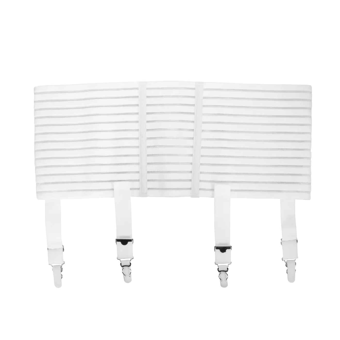 Premium Plus Size Garter Belt Adjustable Support Garment (White, XLarge) xmdhx