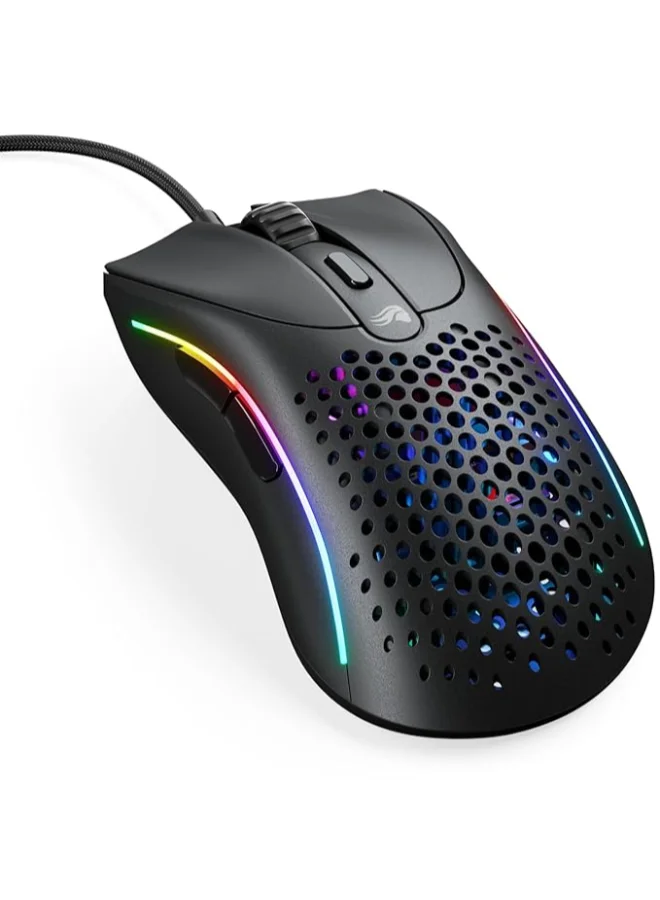 Premium Wired Optical RGB Gaming Mouse with 6 Programmable Buttons and Ergonomic Design (Matte Black) mzs4p