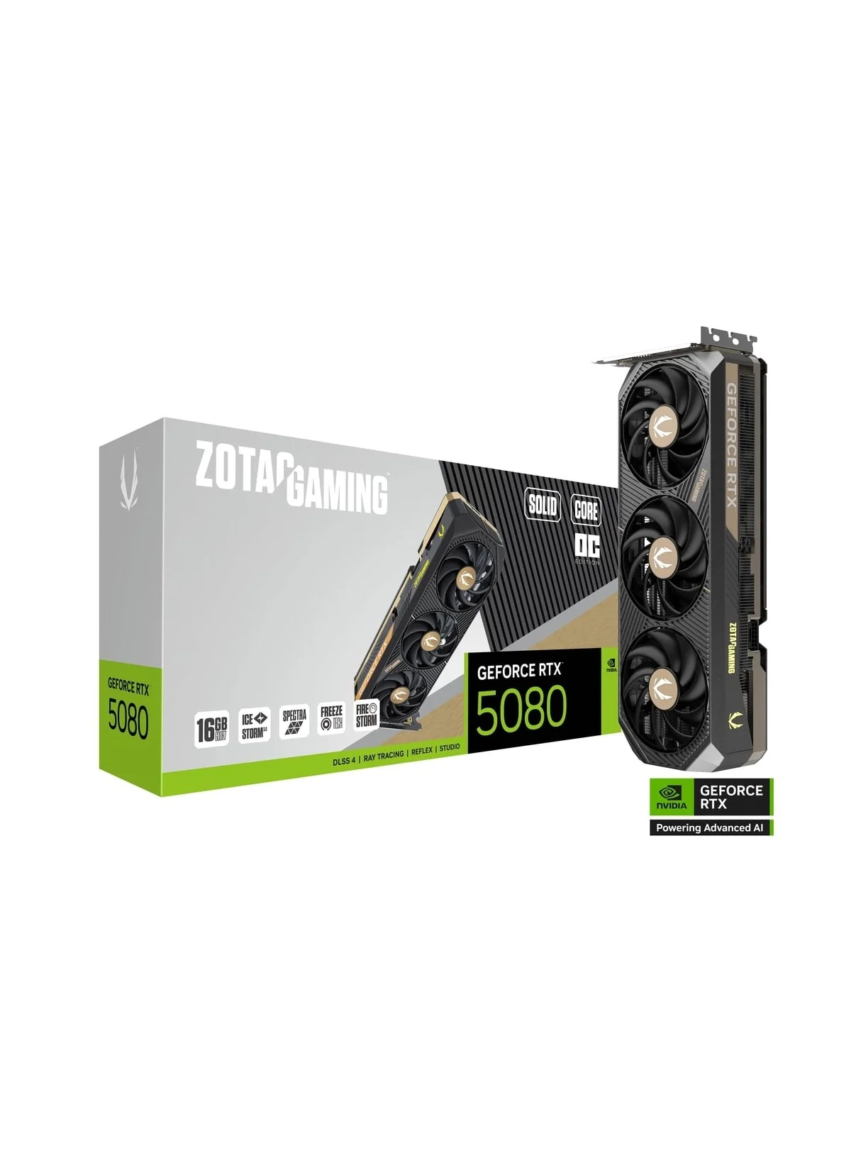 ZOTAC Gaming Graphics Card Solid Core OC Edition (Black, 16GB) 5ncbv