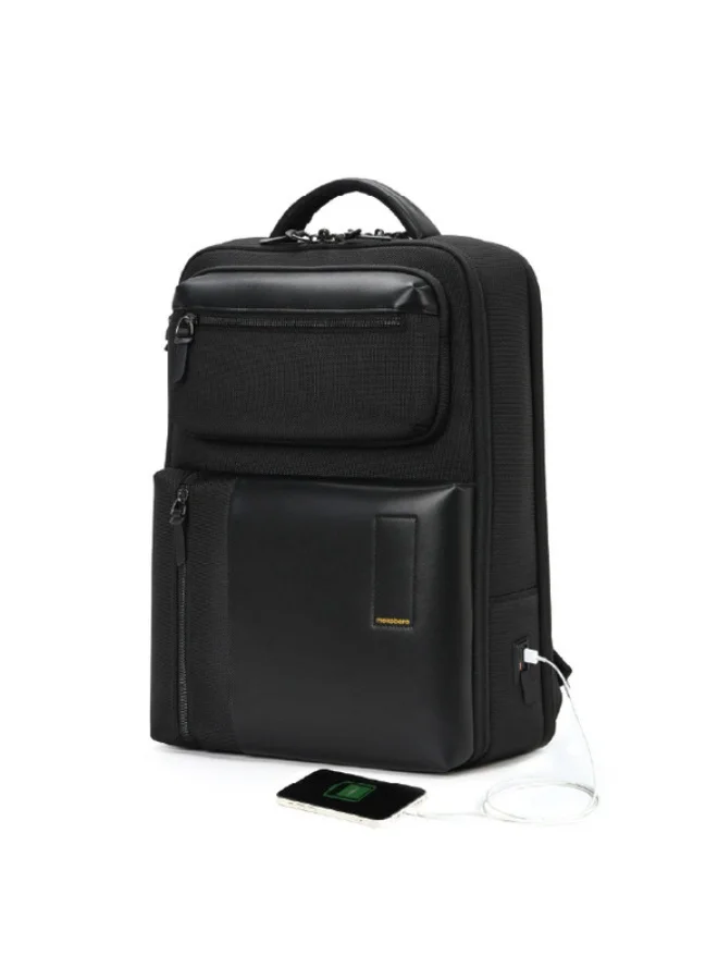 Mokobara Professional Work Backpack Premium Laptop Bag for Business and Travel (Black, 20 L) nu2bq