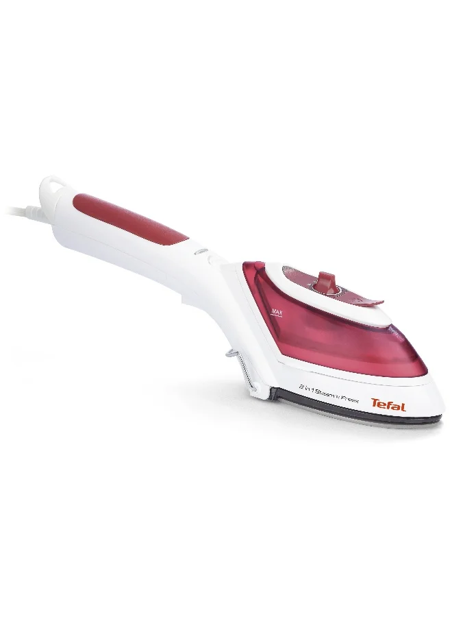 Handheld Garment Steamer Premium Steam Press for Clothes (White, 70 mL) 3u1t3