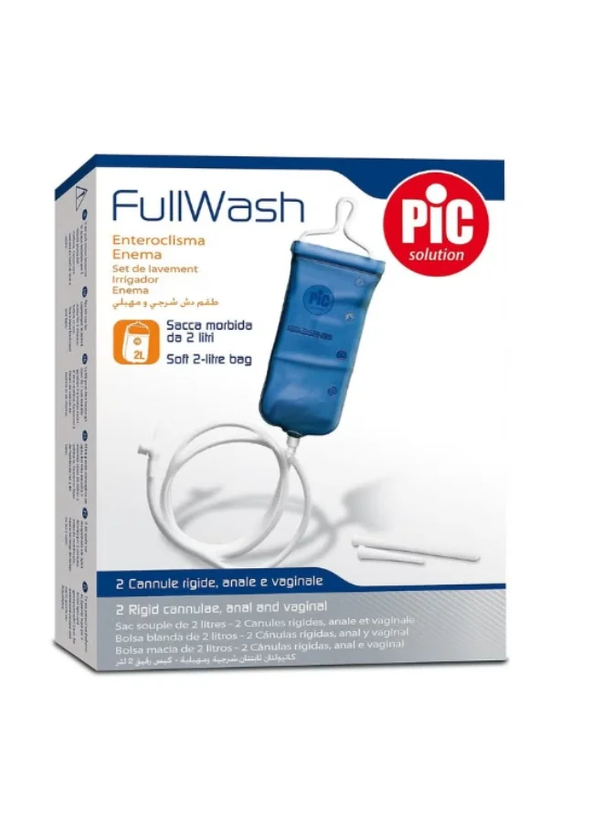 Pic Solution Enema Set for Colon Cleansing and Intestinal Hygiene (2 Liter) 7b4zi