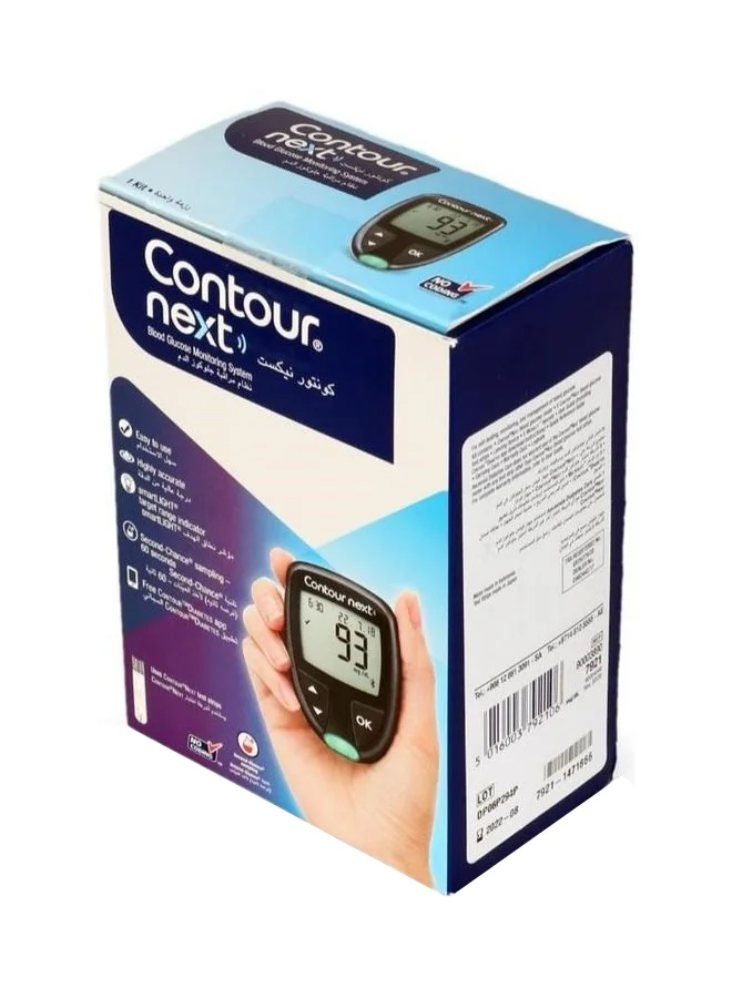 Premium Blood Glucose Monitor with Smart Light Indicator for Accurate Health Tracking (1 Unit) x8fyb