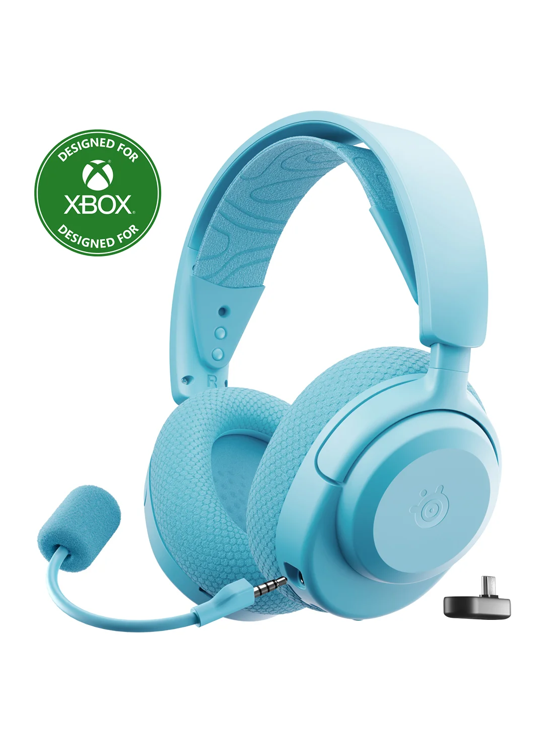 Premium Multi-Platform Wireless Gaming Headset High-Fidelity Audio for PC and Console (Aqua) c7i1h