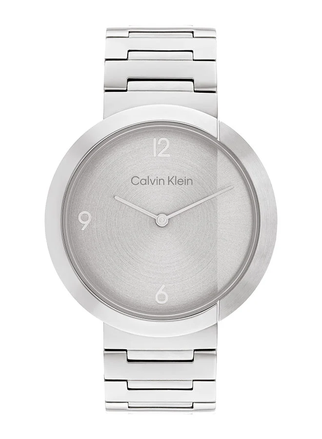 Premium Analog Round Stainless Steel Wrist Watch for Men and Women (38 mm) wrat8