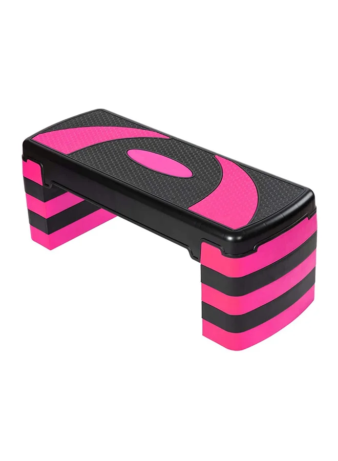Max Strength Aerobic Stepper Adjustable Fitness Platform (5-Level Height, 60cm) pg1g5