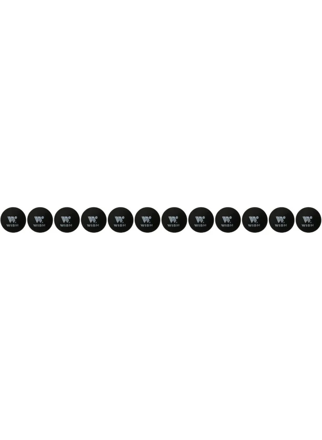 Wish WS-100 Squash Balls Professional Training Equipment (Blue, 1 Pack) nhr04