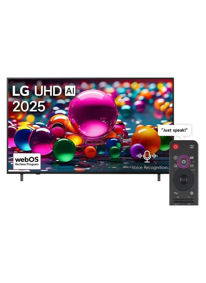 Ultra-HD 65-inch 4K Smart LED TV with AI Magic Remote and HDR10 (Black, 165 cm) cxiff