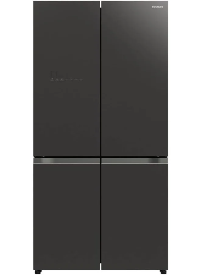 Premium Bottom Freezer Refrigerator with Inverter Control and Vacuum Compartment (Black, 600L) 9oits