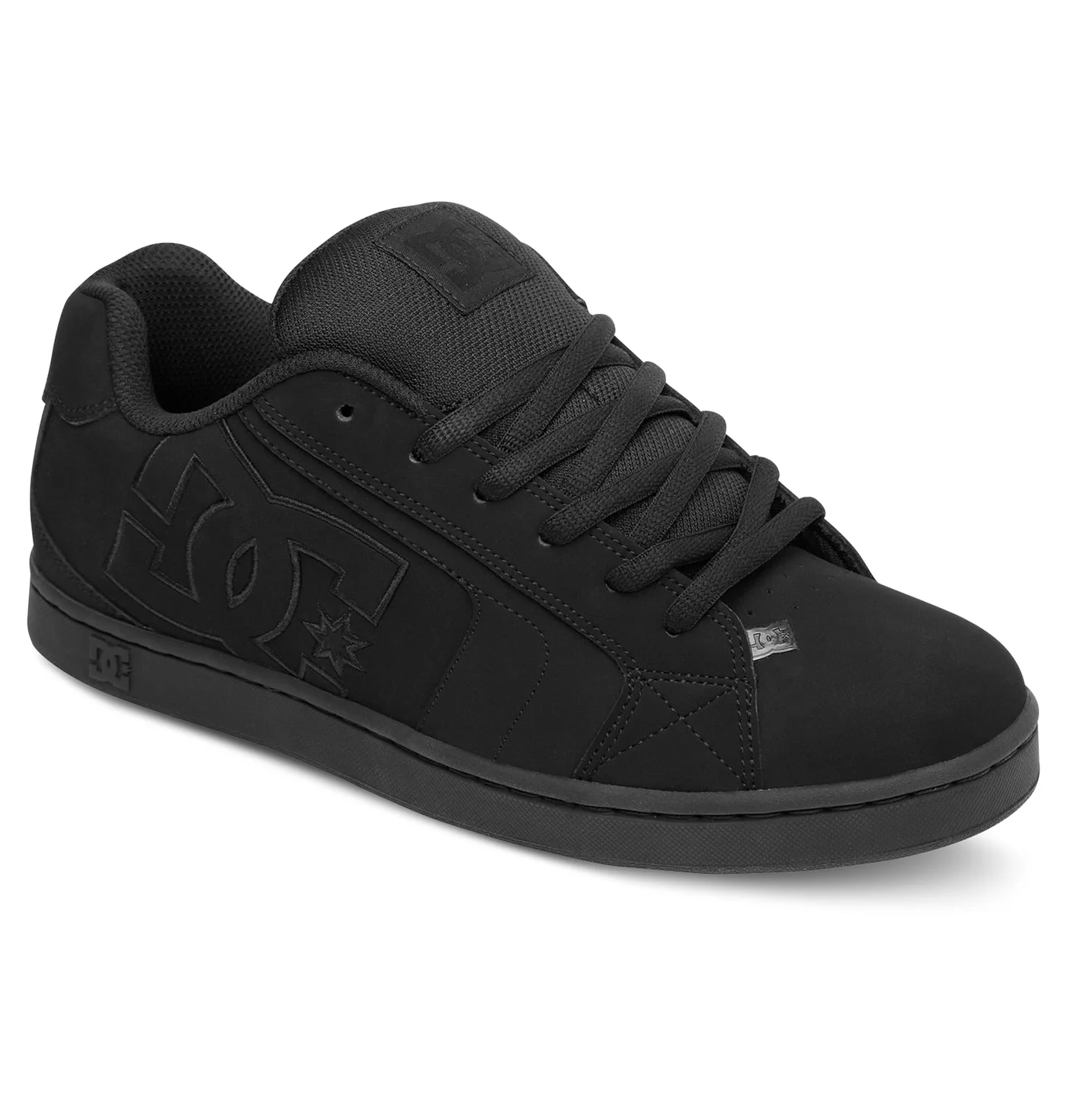 Premium Men Skateboarding Sneakers Durable Rubber Sole Performance Footwear (Black, 42 EU) z3ml0
