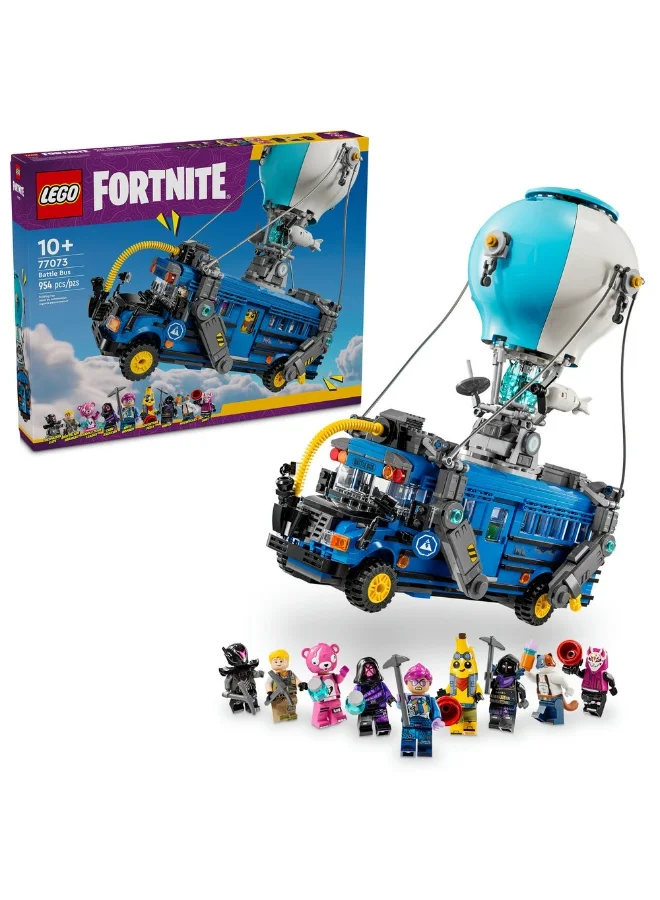 Building Blocks Battle Bus Construction Set with 9 Figures (954 Pieces) 9jr9s