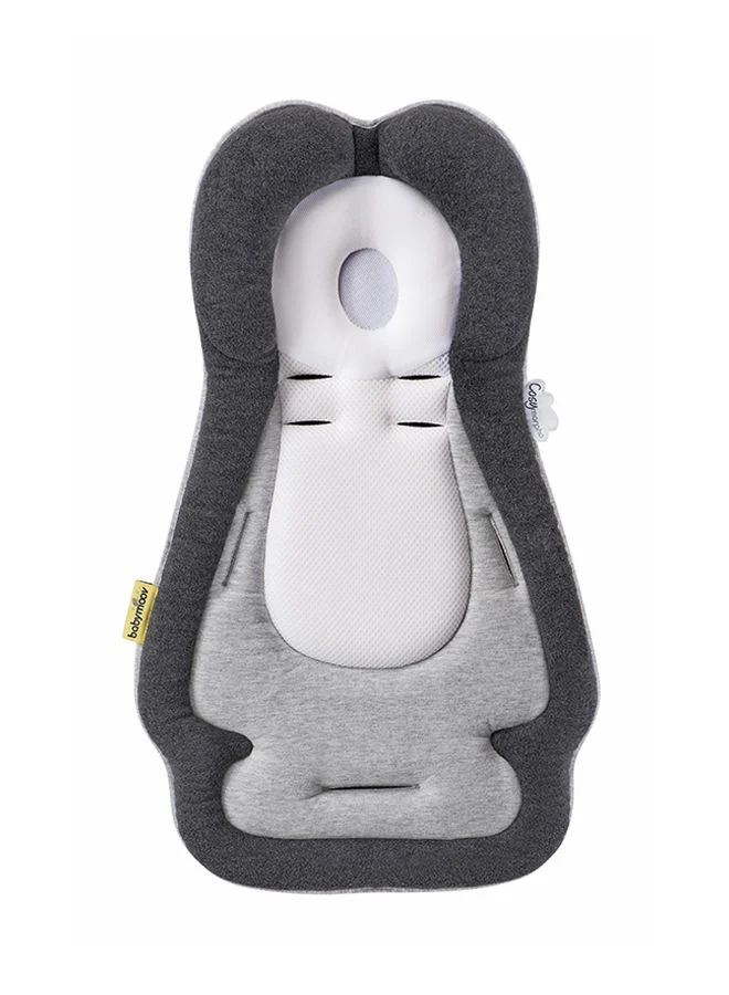 Babymoov Ergonomic Sleep Positioner for Infants (Smokey, Universal Size) pfit4