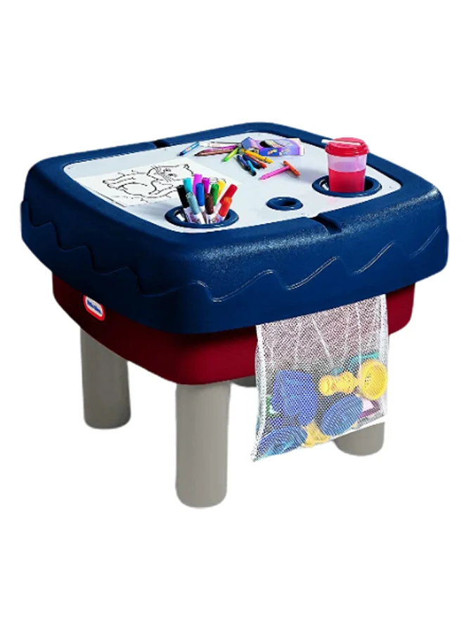 Premium Outdoor Sand and Water Activity Table for Kids (115 cm x 50 cm) v092v