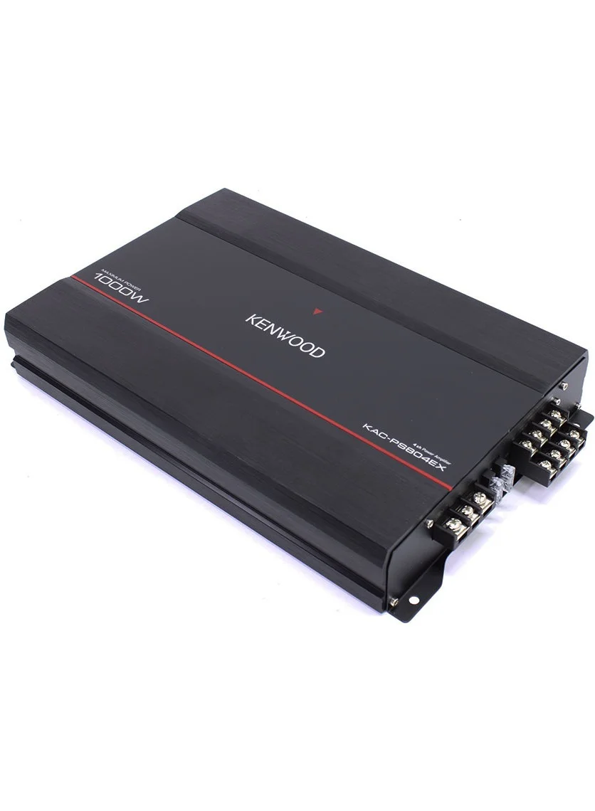 Premium 4-Channel Car Audio Amplifier 1000W Bridgeable Power System with Integrated Cooling Fan iwxcm